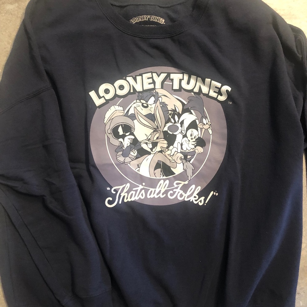 Looney tunes crew neck sweater xxl